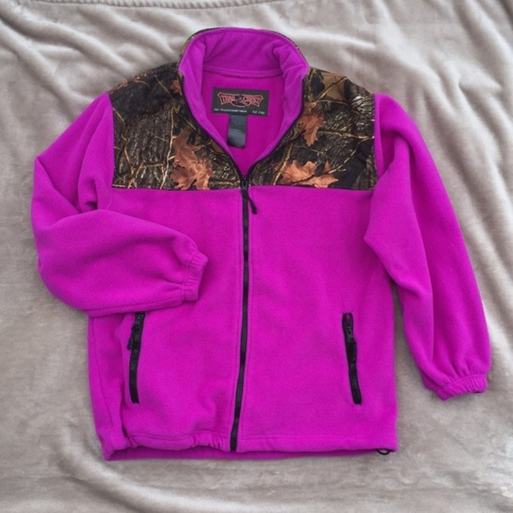 Trail Crest Fleece Zip-Up, Size Small